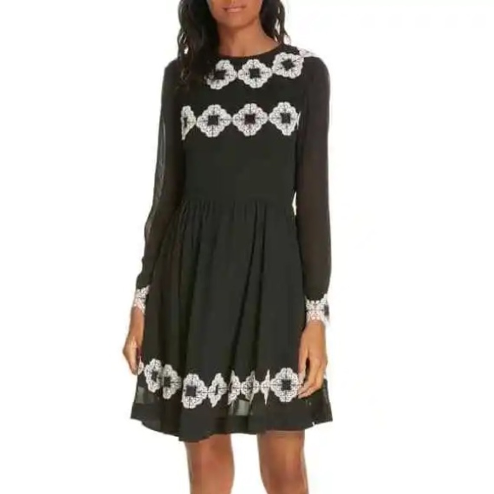 NWOT Ted Baker Avianah Dress Size 4 US 10